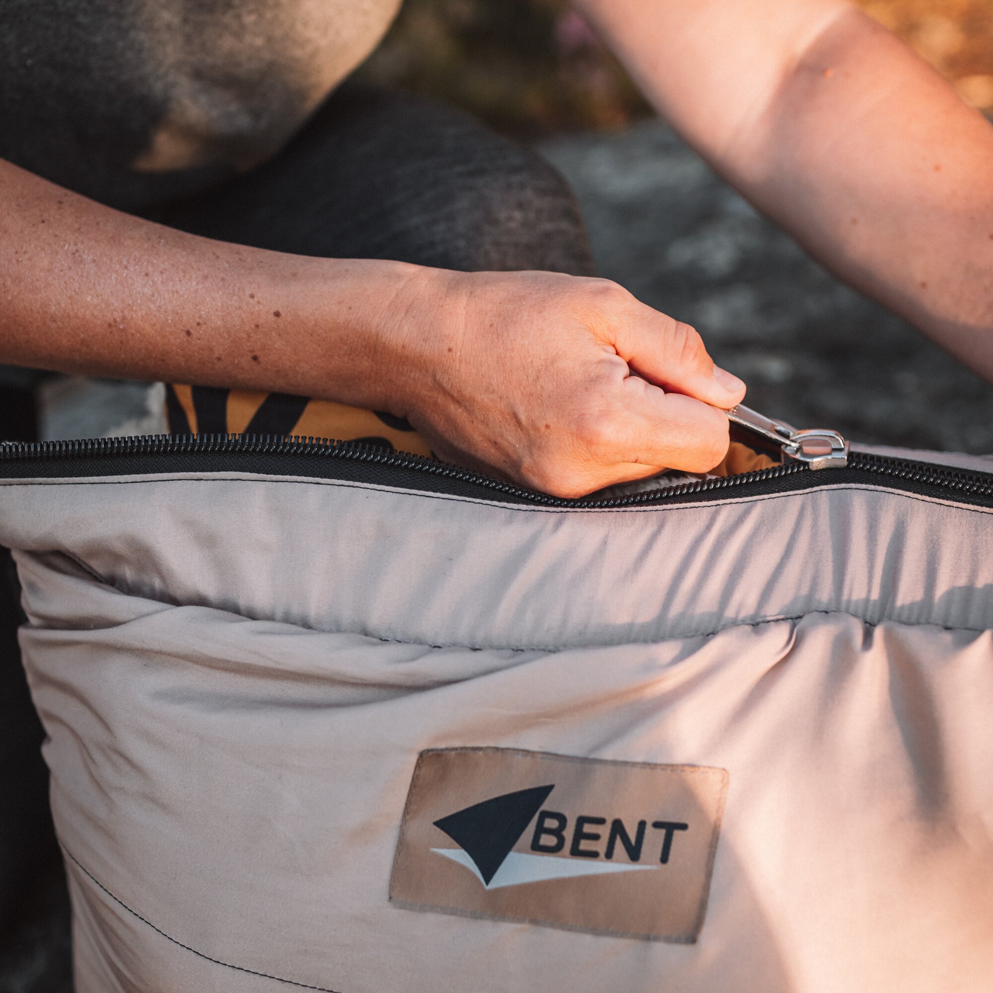 Vanlife Schlafsack Bentcho, Scandinavian moss