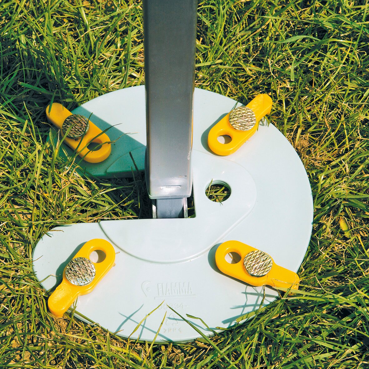 Stützfußhalterung Kit Awning Plate, 2er-Set