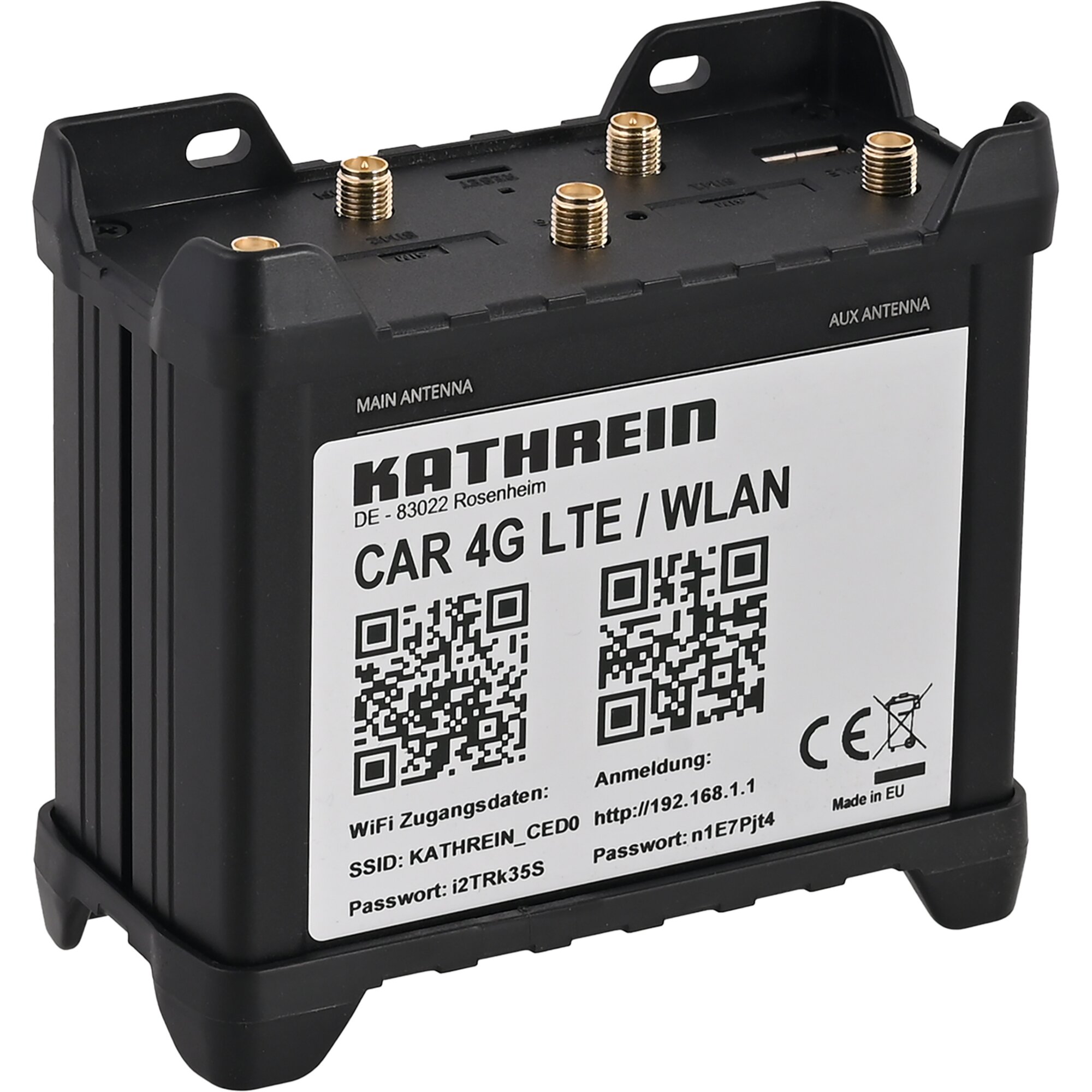 Routerset Kathrein CAR 4G, schwarz