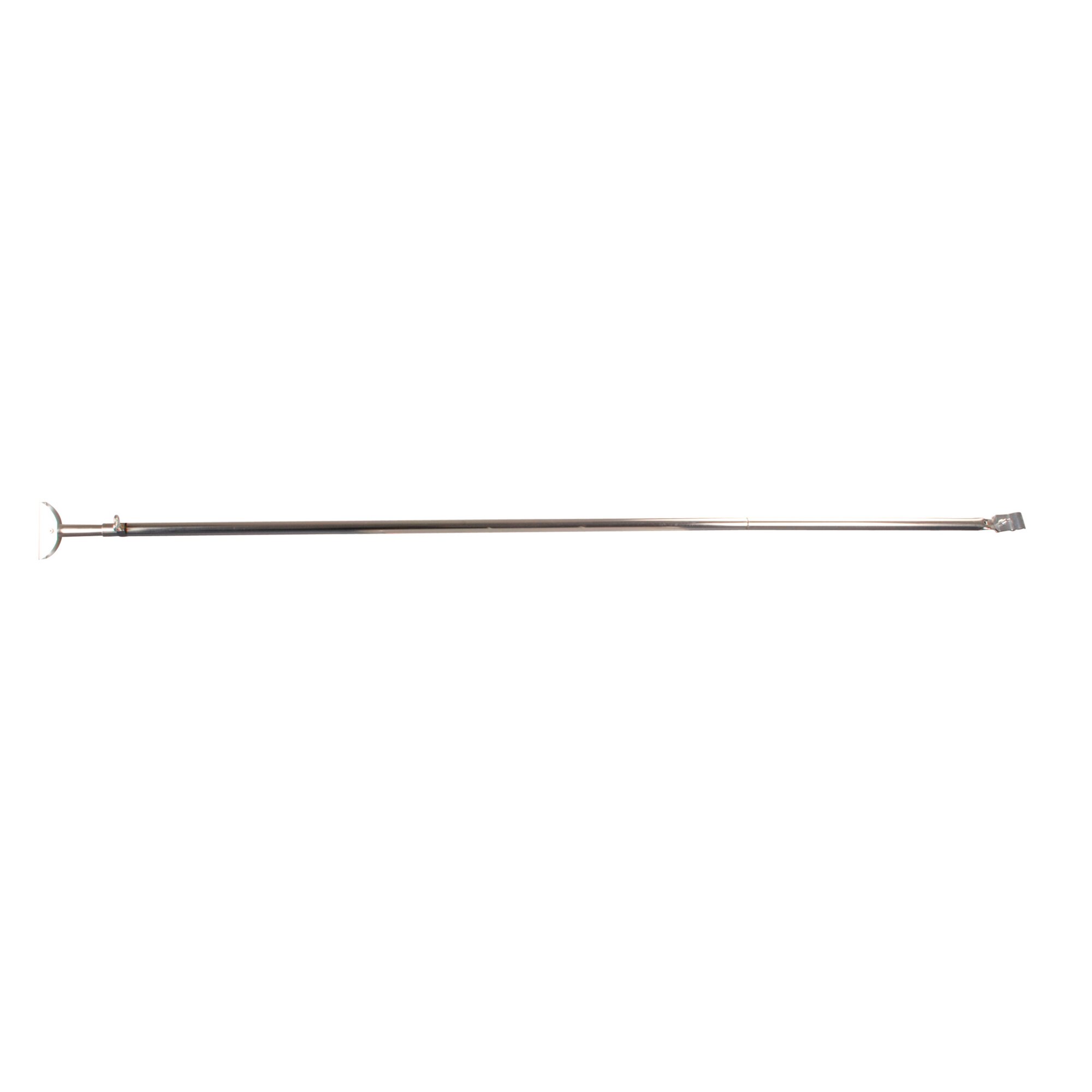 Orkanstütze mit Bügelfuß Stahl, 260 cm, 22 mm