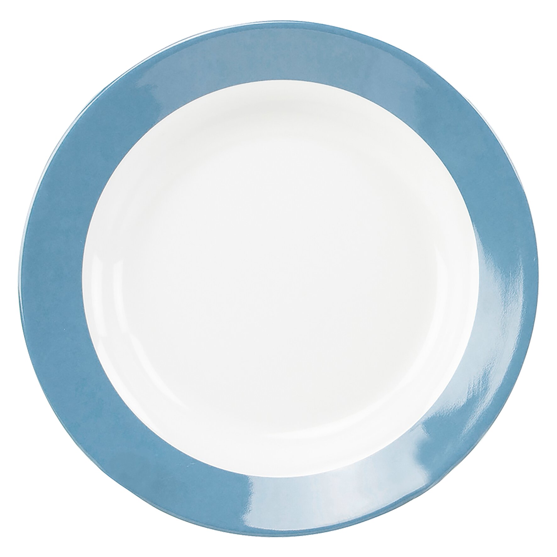 Suppenteller Colour Line, blau