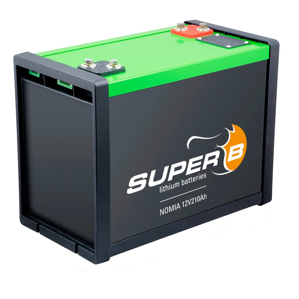 Lithium Batterie Super B Nomia LiFePO4, 210 Ah