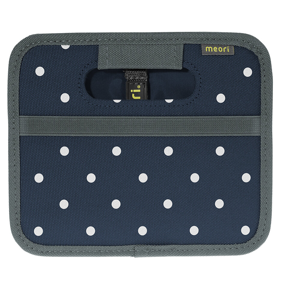 Faltbox Meori Mini, Azur Blau, Punkte