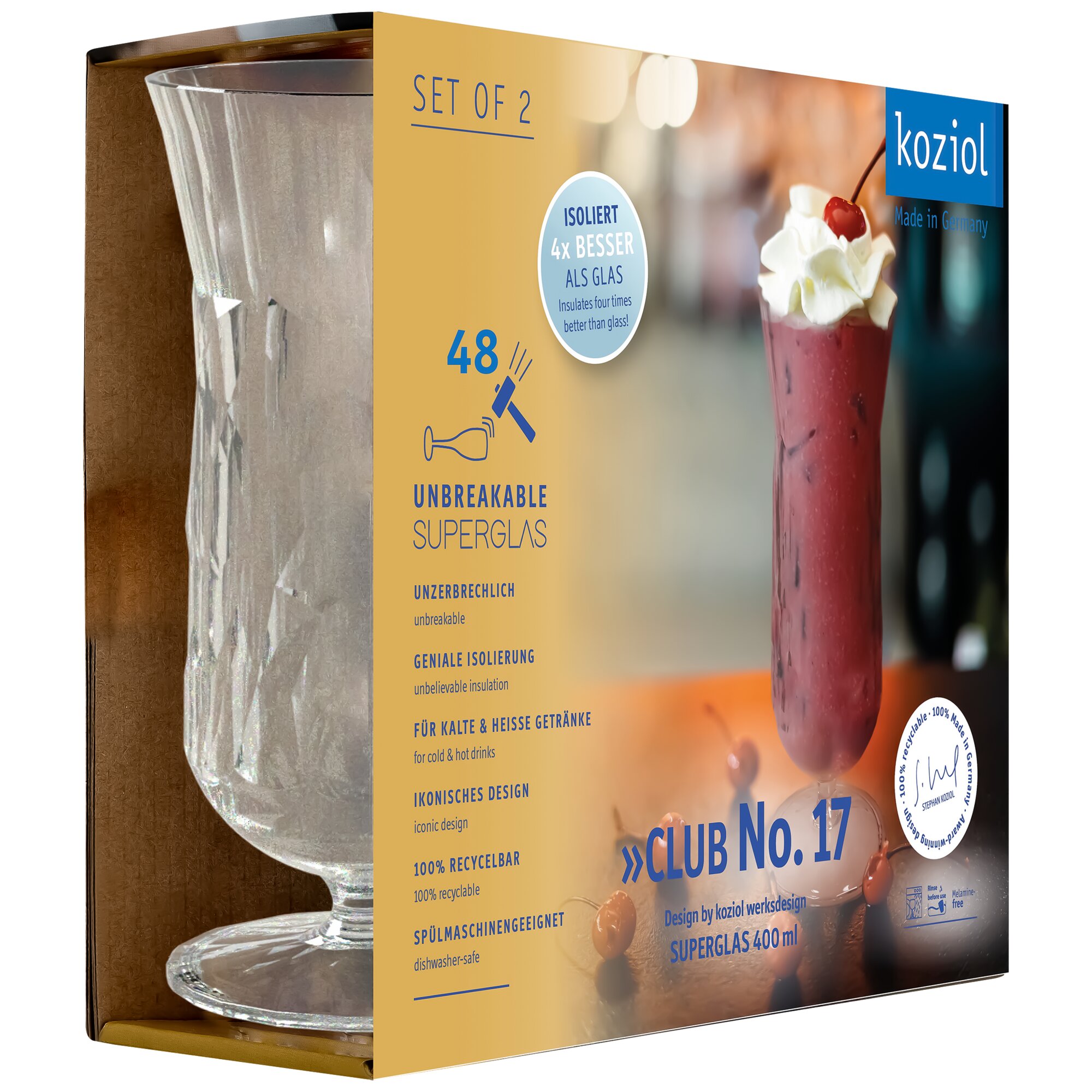Trinkgläser Superglas CLUB, Cocktailglas
